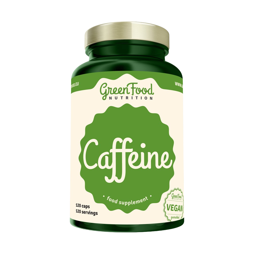 GREENFOOD NUTRITION Kofein 120 kapslí