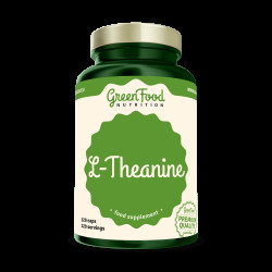 GREENFOOD NUTRITION L-Theanine 120 kapslí