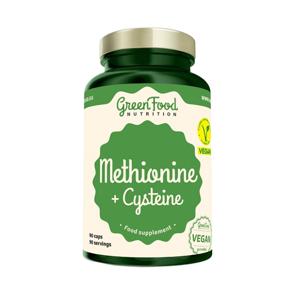 GREENFOOD NUTRITION Methionin + cysteine 90 kapslí