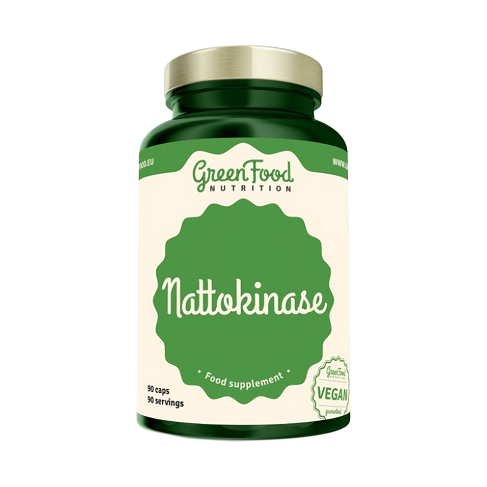 GREENFOOD NUTRITION Nattokinase 90 kapslí