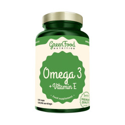 GREENFOOD NUTRITION Omega 3 120 kapslí