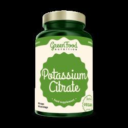 GREENFOOD NUTRITION Potassium citrate 90 kapslí