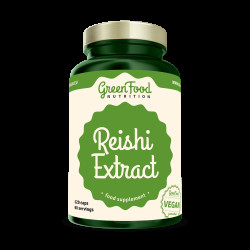 GREENFOOD NUTRITION Reishi extract 120 kapslí