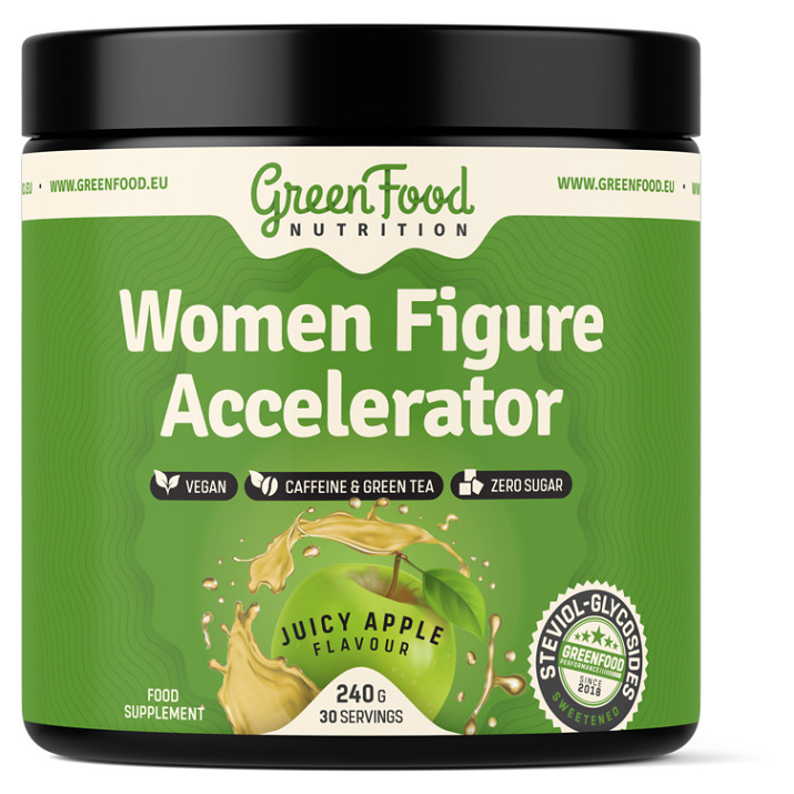 GREENFOOD NUTRITION Women figure accelerator juicy jablko 240 g