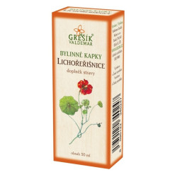 GREŠÍK Lichořeřišnice bylinné kapky 50 ml