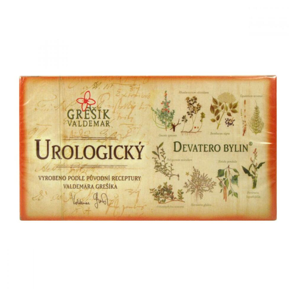 Grešík Urologický čaj n.s. 20 x 1.5 g Devatero bylin