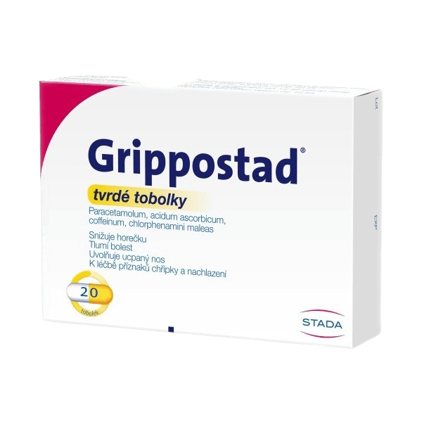 GRIPPOSTAD® tvrdé tobolky 20 ks
