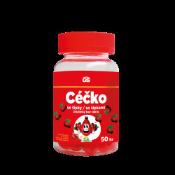 GS Céčko se šípky, želatinky bez cukru, 50 ks
