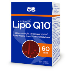 GS Koenzym Lipo Q10 60mg 60 kapslí