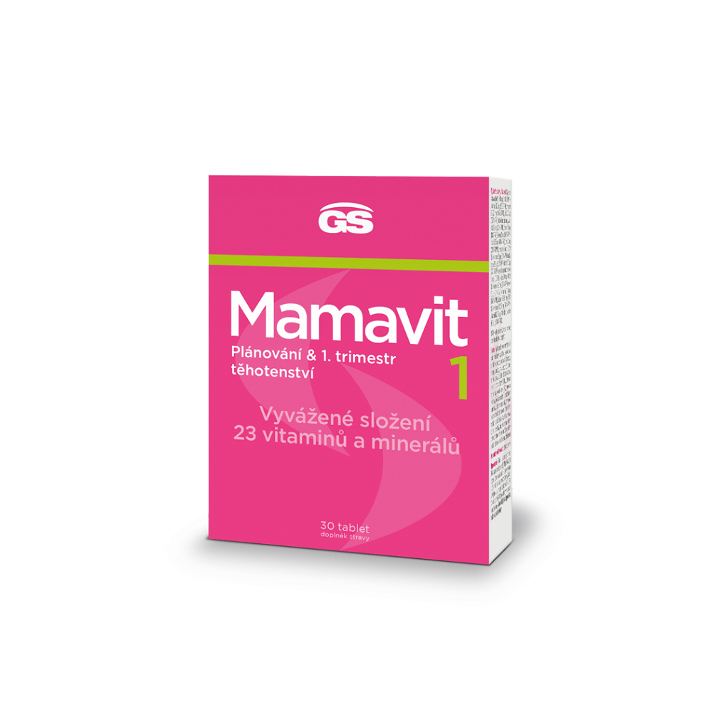 GS Mamavit 1 Plánování a 1.trimestr 30 tablet
