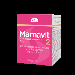 GS Mamavit 2 Těhotenství a kojení, 30 tablet + 30 kapslí