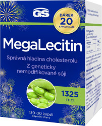 GS Megalecitin 1325, 130+20 kapslí NAVÍC