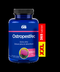 GS Ostropestřec 6500 mg XXL 365 tablet