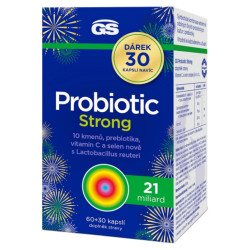 GS Probiotic Strong 60+30 kapslí NAVÍC