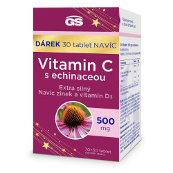 GS Vitamin C s echinaceou 70 + 30 tablet
