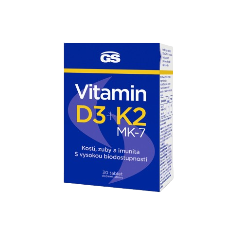 GS Vitamin D3+K2 30 tablet
