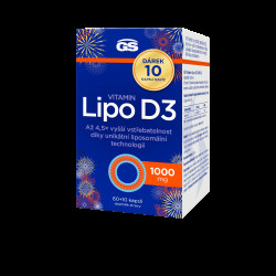 GS Vitamin Lipo D3, 1000 IU 70 kapslí