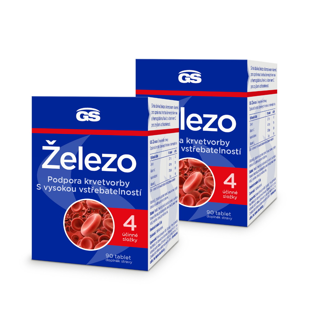 GS Železo, 180 tablet