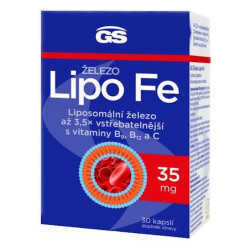GS Železo Lipo Fe 30 kapslí