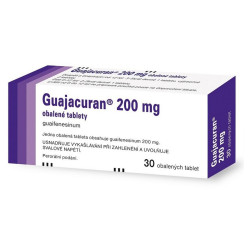 GUAJACURAN 200 mg obalené tablety 30 kusů