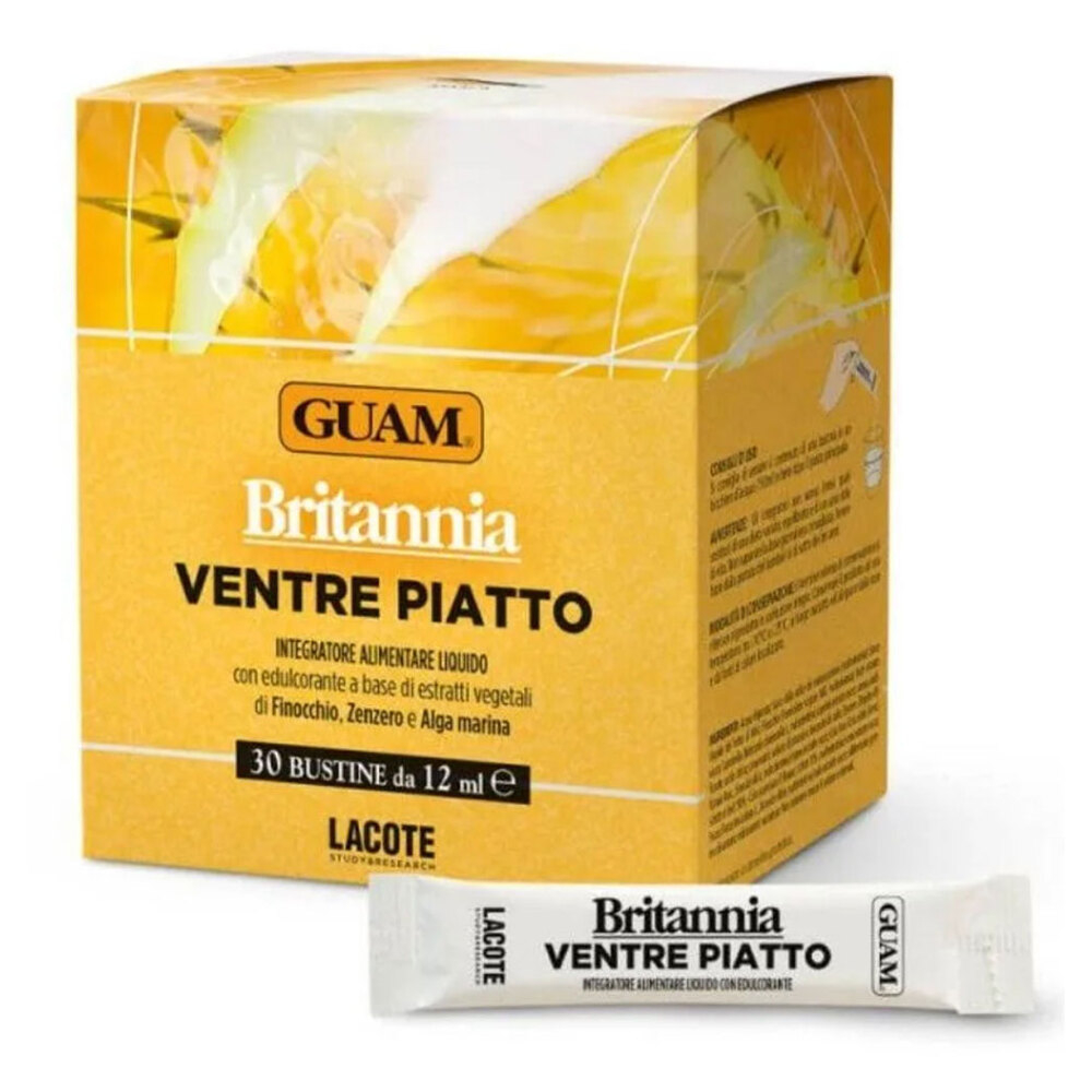 GUAM Britannia ploché bříško 30 x 12 ml