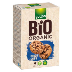GULLÓN Sušenky s kousky čokolády BIO 250 g