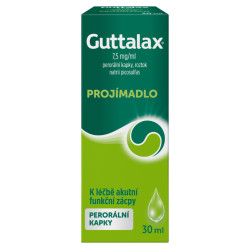 GUTTALAX 7.5mg/ml Projímadlo kapky, roztok 30 ml