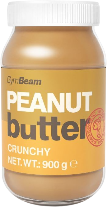GYMBEAM 100% Arašídové máslo smooth 900 g