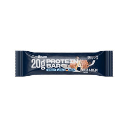 GYMBEAM 20 g protein bar proteinová tyčinka cookies a krém 55 g