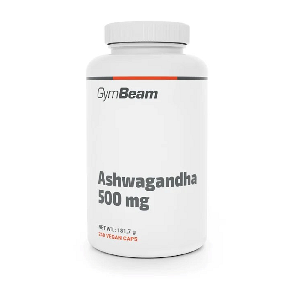 GYMBEAM Ashwagandha 500 mg 240 kapslí