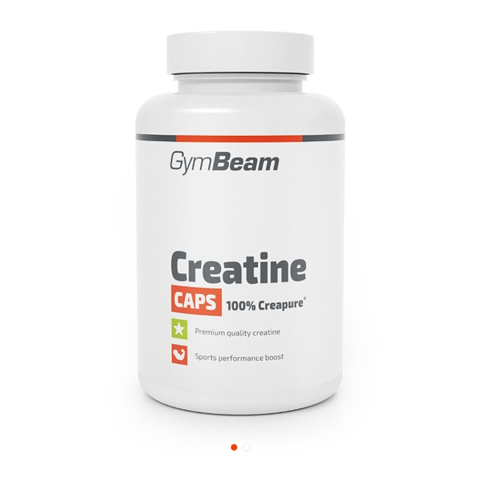 GYMBEAM Creatine 100% creapure® 120 kapslí