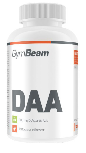 GYMBEAM DAA 120 kaps unflavored 120 ks