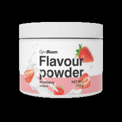 GYMBEAM Flavour powder jahodový krém 250 g