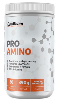 GYMBEAM ProAMI.NO  mango maracuja 390 g
