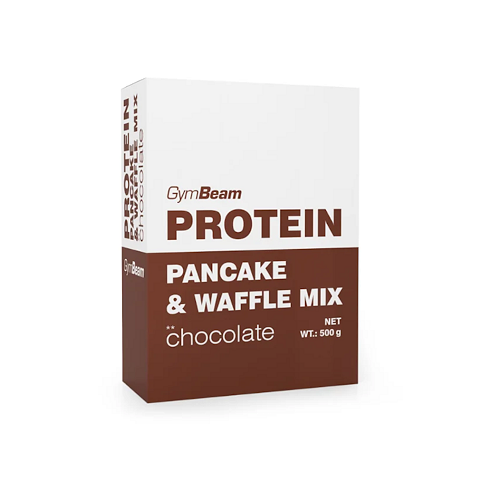 GYMBEAM Proteinové palačinky pancake & waffle mix čokoláda 500 g