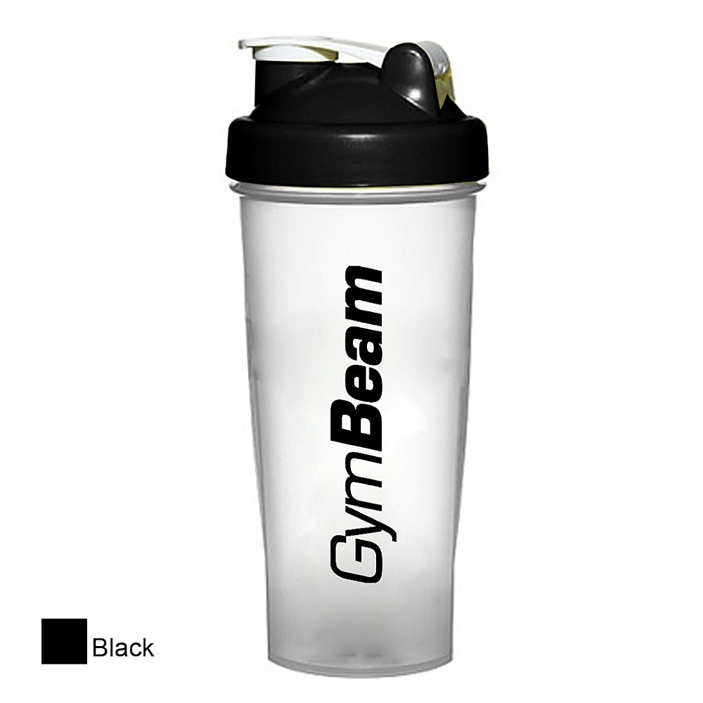 GYMBEAM Šejkr blend bottle průsvitně černý 700 ml