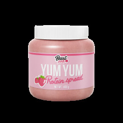 GYMBEAM Yum Yum Proteinová pomazánka jahoda 400 g