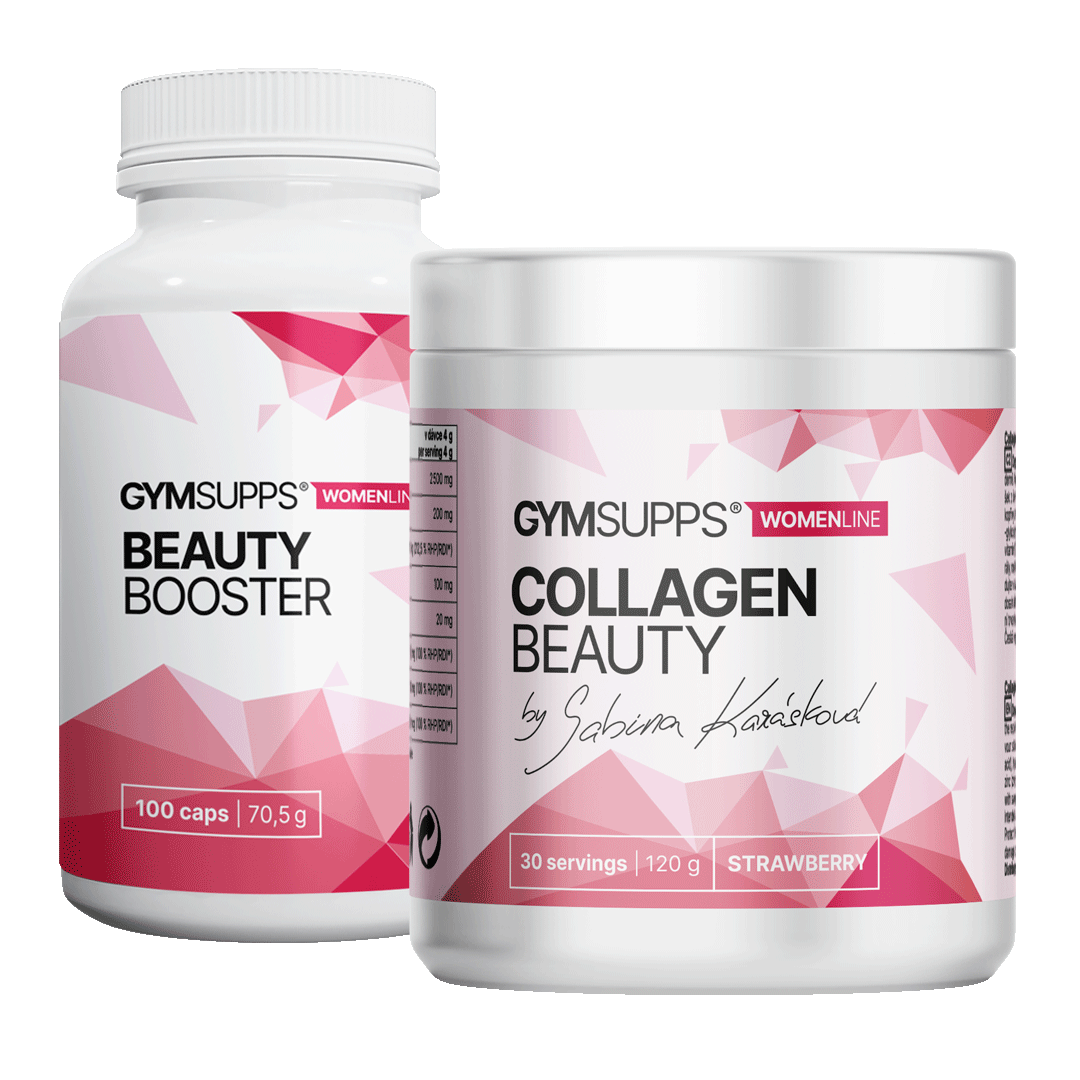 Gymsupps Collagen Beauty by @sabina.karaskovaa 120g + Beauty Booster 100cps