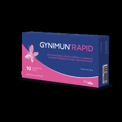 GYNIMUN Rapid 10 vaginálních čípků