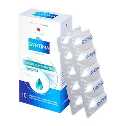 GYNTIMA Probiotica vaginální čípky 10 kusů