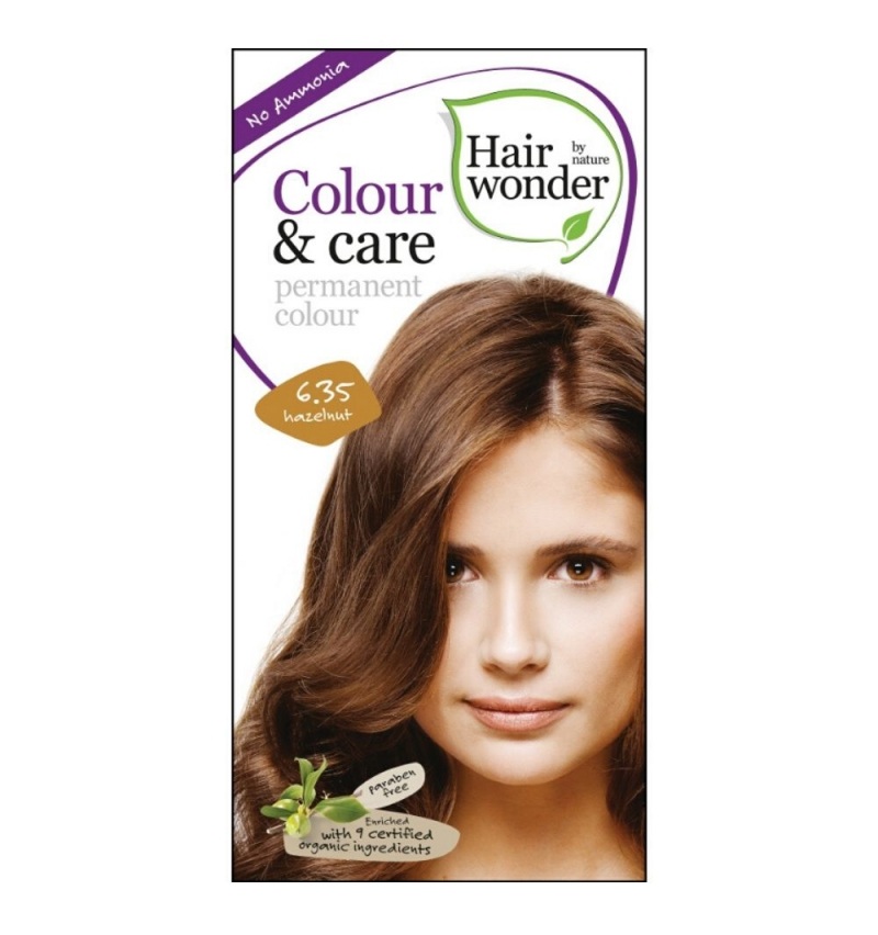 Hairwonder Colour&Care 6.35 Oříšková barva na vlasy 100 ml