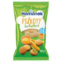 HAMÁNEK Bezlepkové piškoty 120 g
