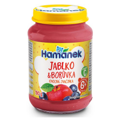 HAMÁNEK Borůvka s jablky 6m+ 190 g