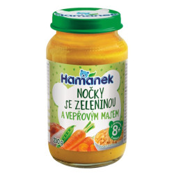 HAMÁNEK Bramborové nočky s vepřovým masem 8m+ 230 g