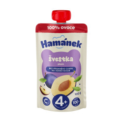 HAMÁNEK Jablko a švestka 4m+ 100 g