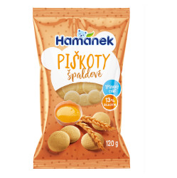 HAMÁNEK Špaldové piškoty 120 g