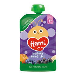 Hami Borůvka, černý rybíz 6m+ kapsička 100 g