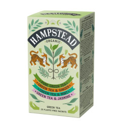 Hampstead Tea BIO Selekce zelených čajů 20x2 g