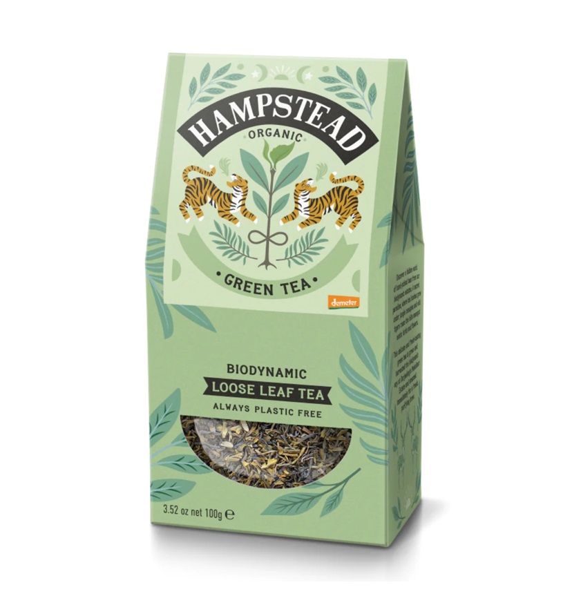 Hampstead Tea BIO Zelený sypaný čaj 100 g