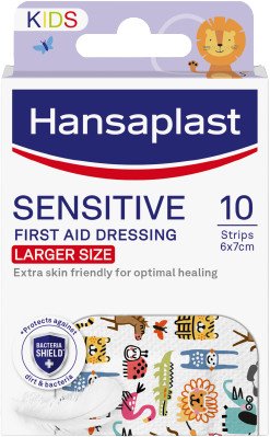 HANSAPLAST Sensitive Zvieratká náplasť XL 10 ks